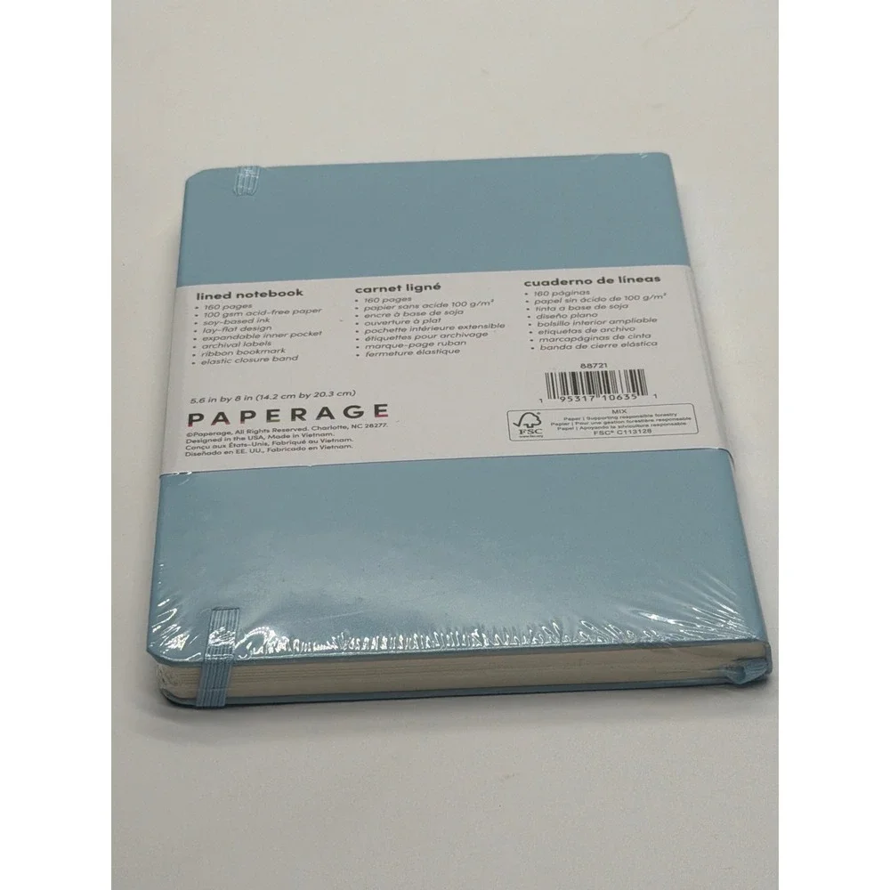 Paperage lined notebook